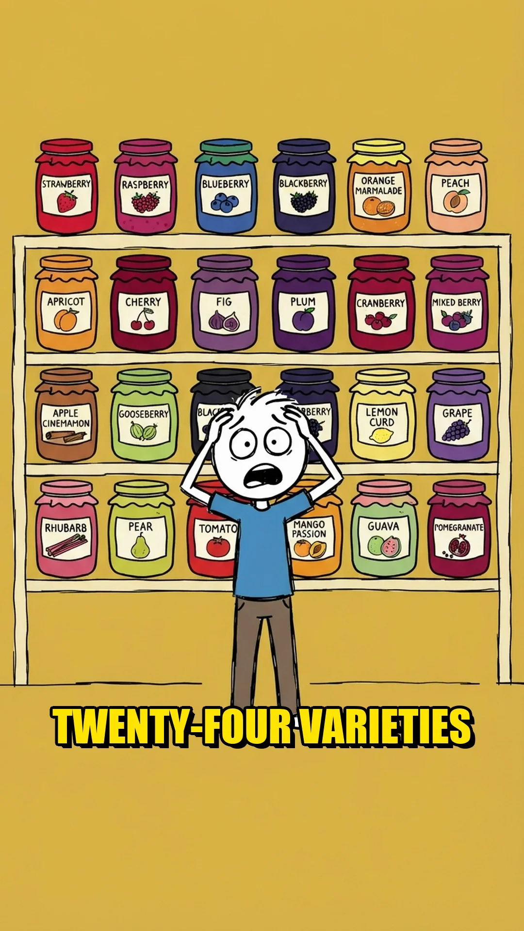 Why Having 30 Choices Makes You Pick Nothing Video Walkthrough